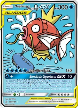 Magikarp e Wailord GX 161 União de Aliados