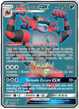 Incineroar GX 167 União de Aliados