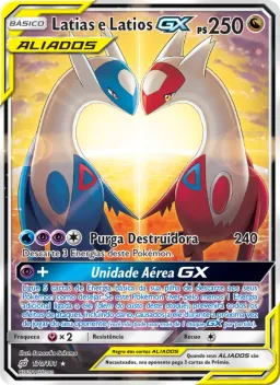 Latias e Latios GX 170 União de Aliados