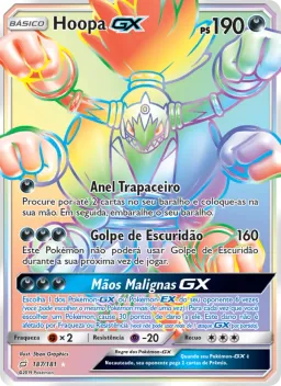Hoopa GX 187 União de Aliados
