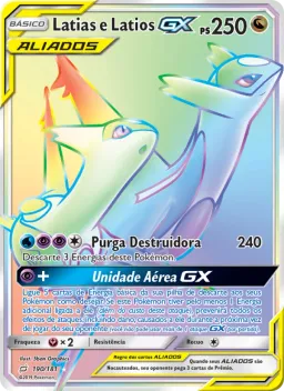 Latias e Latios GX 190 União de Aliados