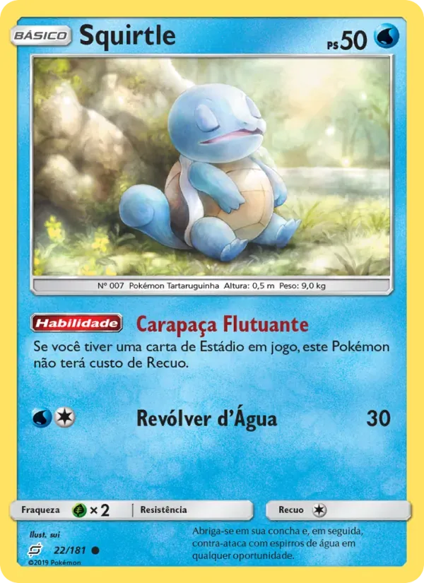 Squirtle 22/181 União de Aliados
