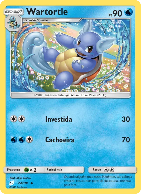 Wartortle 24/181 União de Aliados