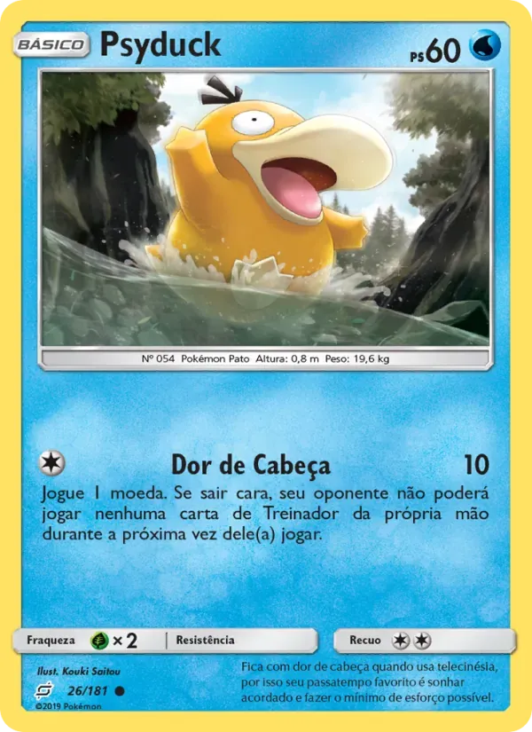 Psyduck 26/181 União de Aliados