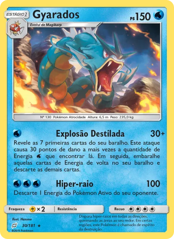 Gyarados 30/181 União de Aliados