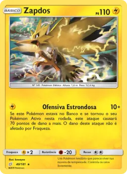Zapdos 40 União de Aliados