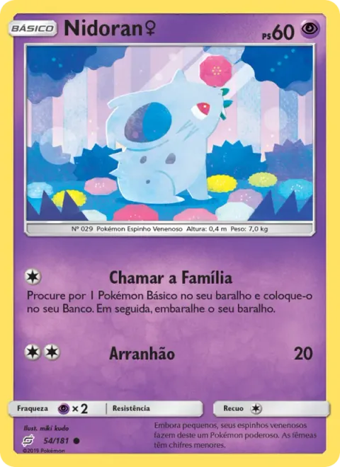 Nidoran♀ 54/181