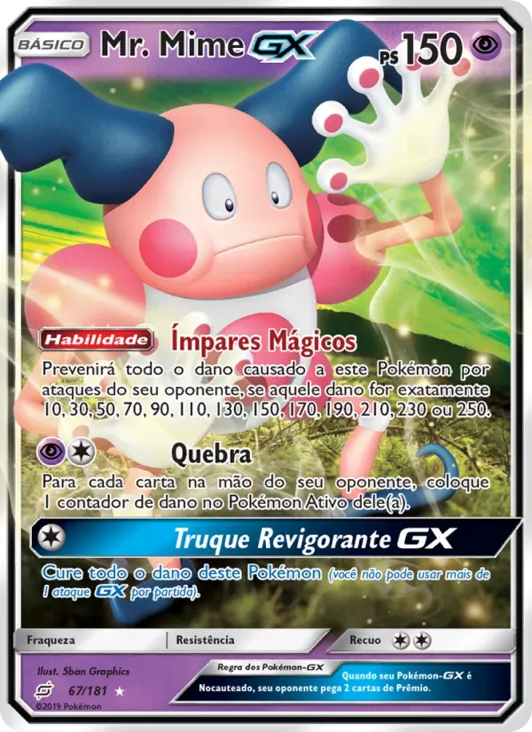 Mr. Mime GX 67/181 União de Aliados