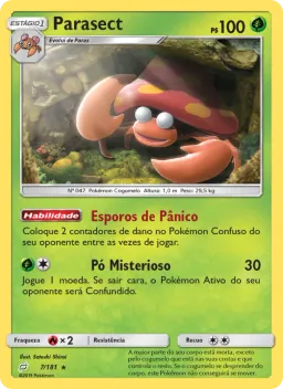 Parasect 7 União de Aliados