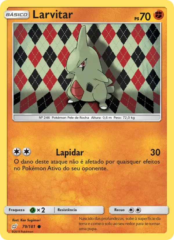 Larvitar 79/181 União de Aliados