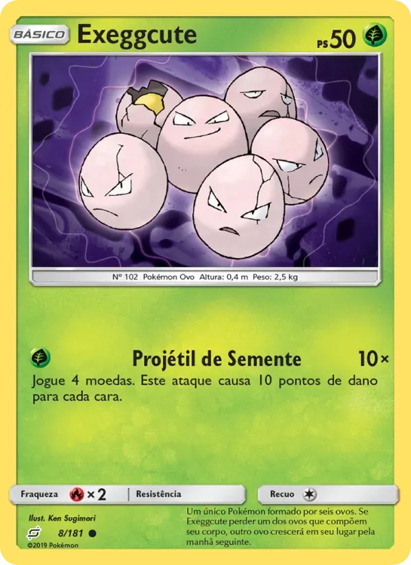 Exeggcute 8/181 União de Aliados