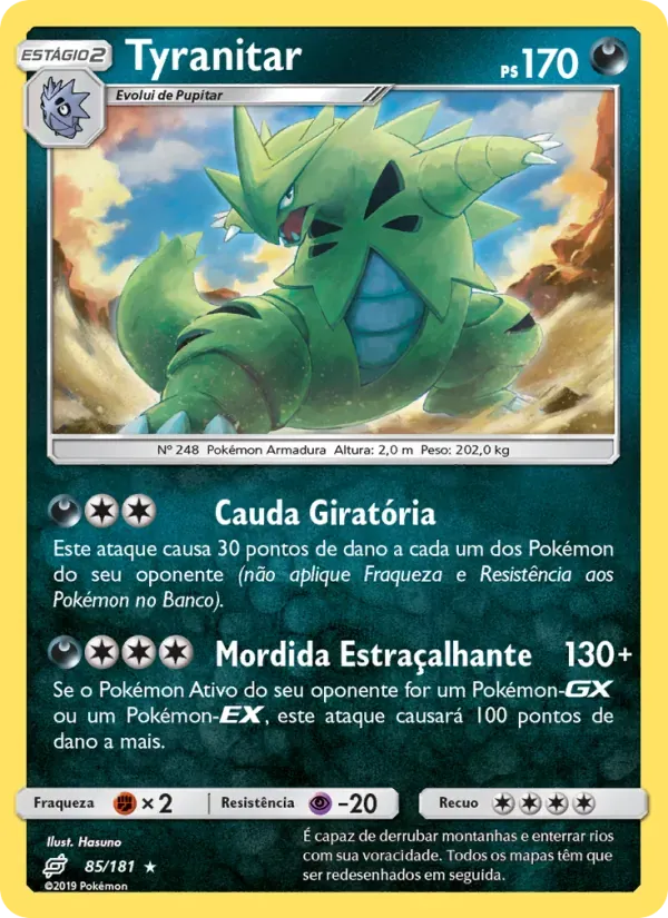 Tyranitar 85/181 União de Aliados