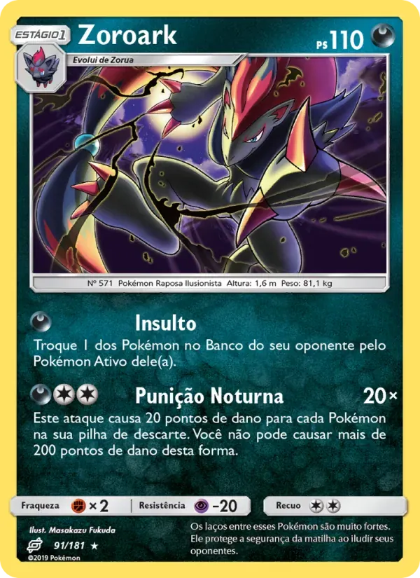 Zoroark 91/181 União de Aliados