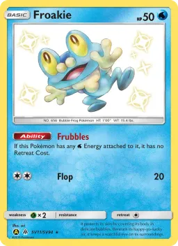 Froakie SV11 Destinos Ocultos Cofre Brilhante