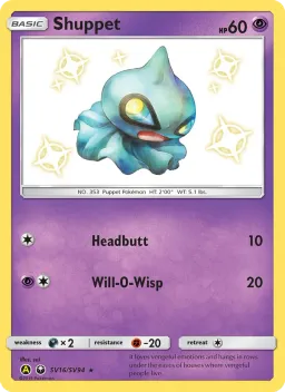 Shuppet SV16 Destinos Ocultos Cofre Brilhante