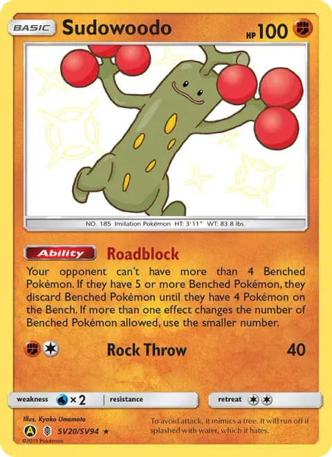 Sudowoodo SV20/94