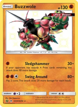 Buzzwole SV24 Destinos Ocultos Cofre Brilhante
