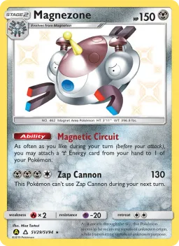 Magnezone SV29 Destinos Ocultos Cofre Brilhante
