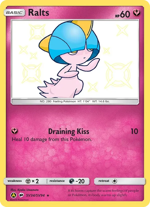 Ralts SV34/94 Destinos Ocultos Cofre Brilhante