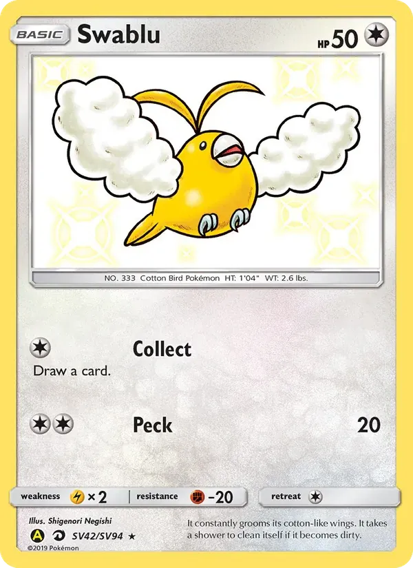 Swablu SV42/94 Destinos Ocultos Cofre Brilhante