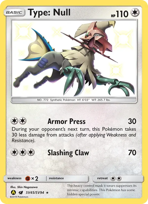 Type: Null SV45/94 Destinos Ocultos Cofre Brilhante