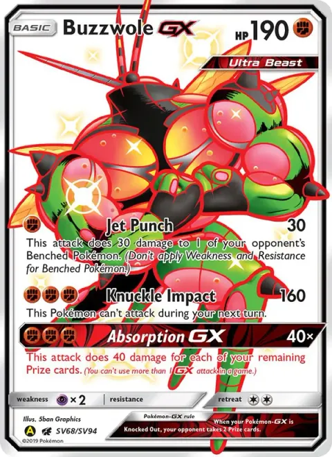 Buzzwole-GX SV68/94