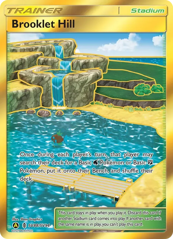 Brooklet Hill SV88/94 Destinos Ocultos Cofre Brilhante