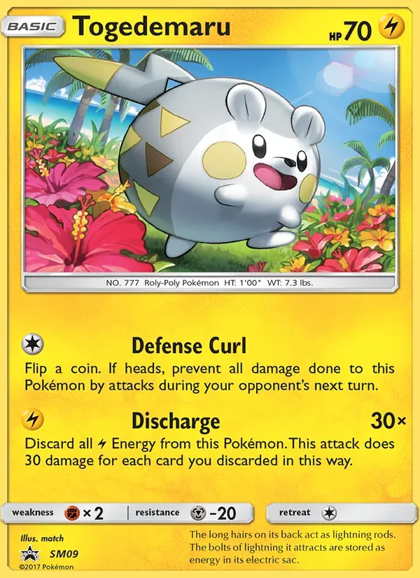 Togedemaru SM09/248 Sol e Lua Promos