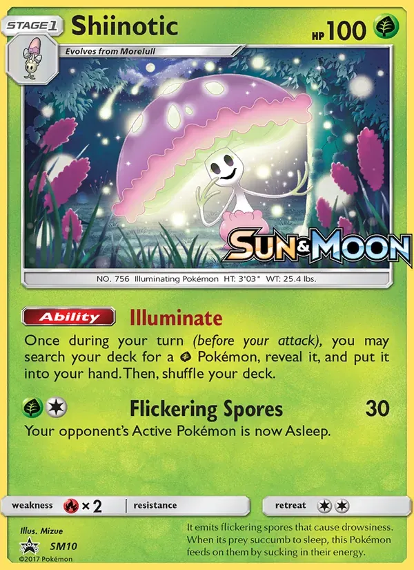 Shiinotic SM10/248 Sol e Lua Promos