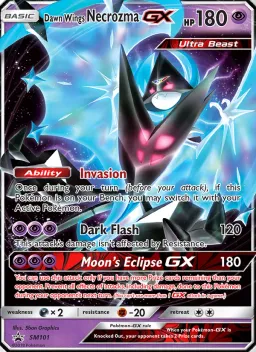 Necrozma Asas Alvorada GX SM101 Sol e Lua Promos