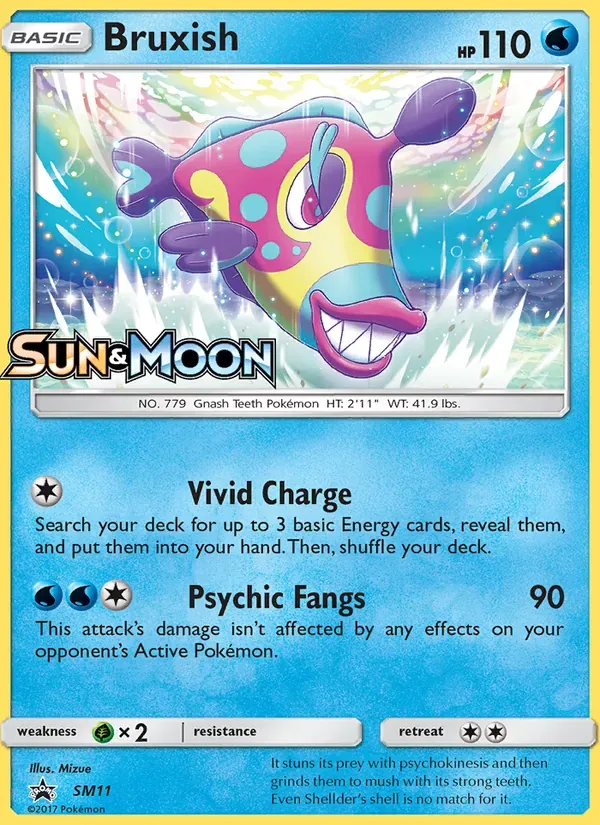 Bruxish SM11/248 Sol e Lua Promos