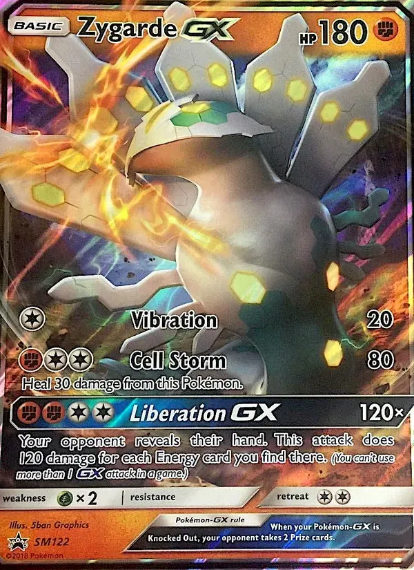 Zygarde GX SM122/248 Sol e Lua Promos