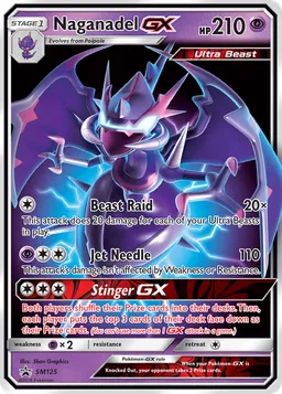 Naganadel GX SM125 Sol e Lua Promos