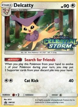 Delcatty SM132 Sol e Lua Promos