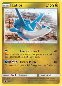 Latios SM136 Sol e Lua Promos