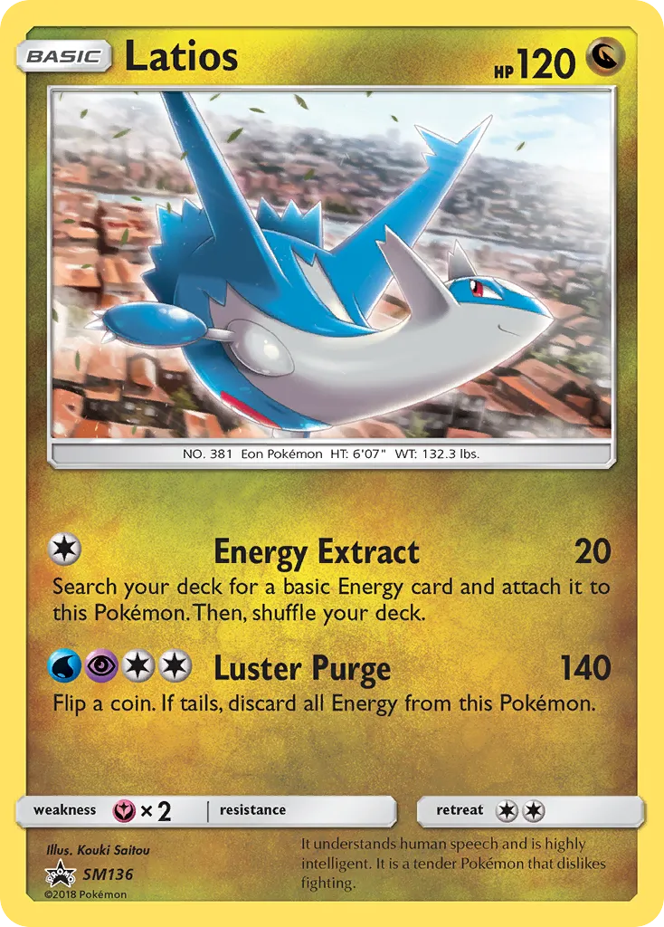 Latios SM136/248 Sol e Lua Promos