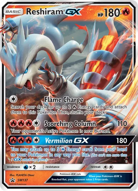 Reshiram GX SM137/248