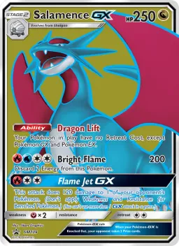 Salamence GX SM139 Sol e Lua Promos