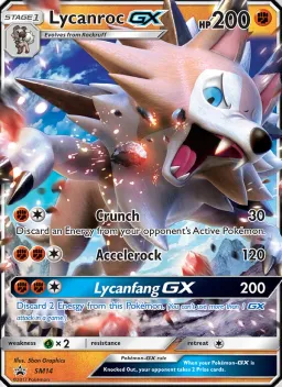 Lycanroc GX SM14 Sol e Lua Promos