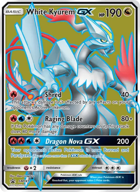 Kyurem Branco GX SM141/248