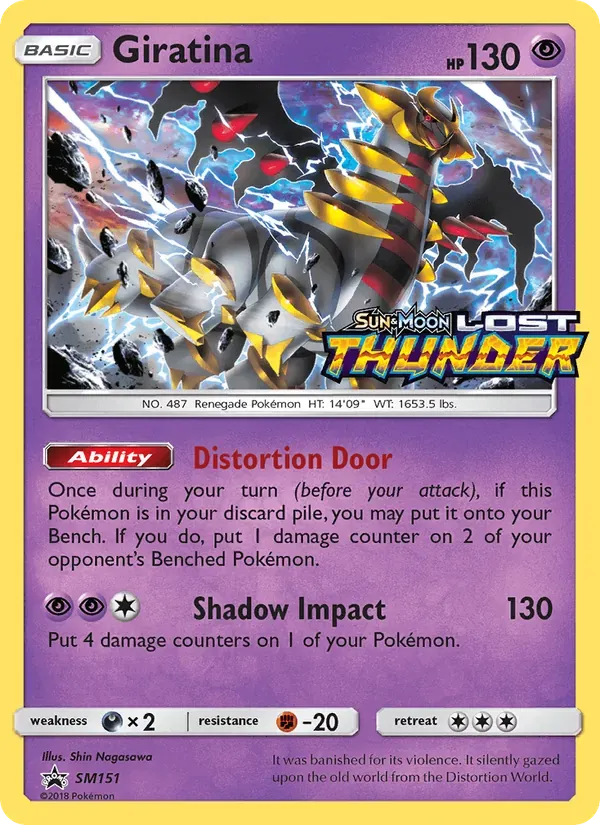 Giratina SM151/248 Sol e Lua Promos