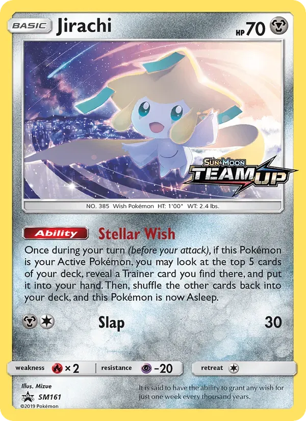 Jirachi SM161/248 Sol e Lua Promos