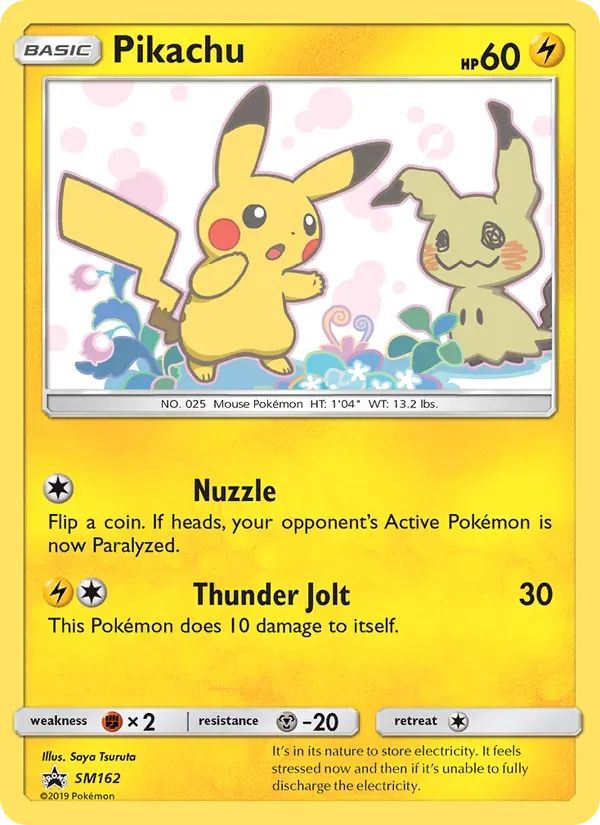 Pikachu SM162/248 Sol e Lua Promos