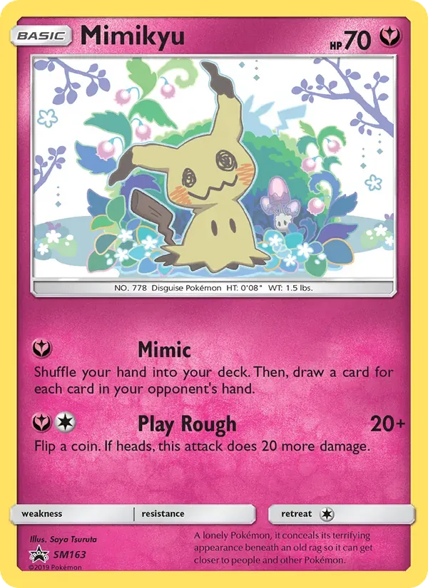 Mimikyu SM163/248 Sol e Lua Promos