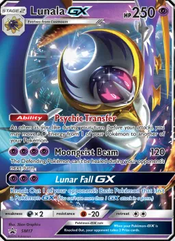 Lunala GX SM17 Sol e Lua Promos