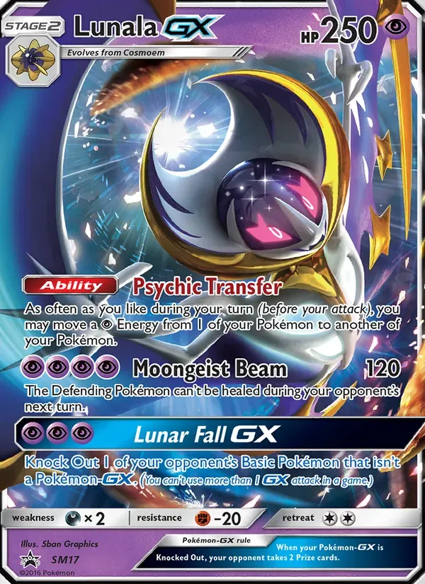 Lunala GX SM17/248 Sol e Lua Promos