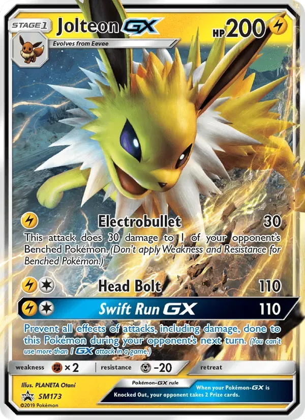 Jolteon GX SM173/248 Sol e Lua Promos