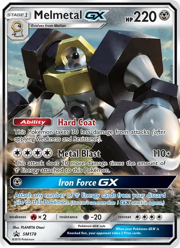 Melmetal GX SM178/248 Sol e Lua Promos