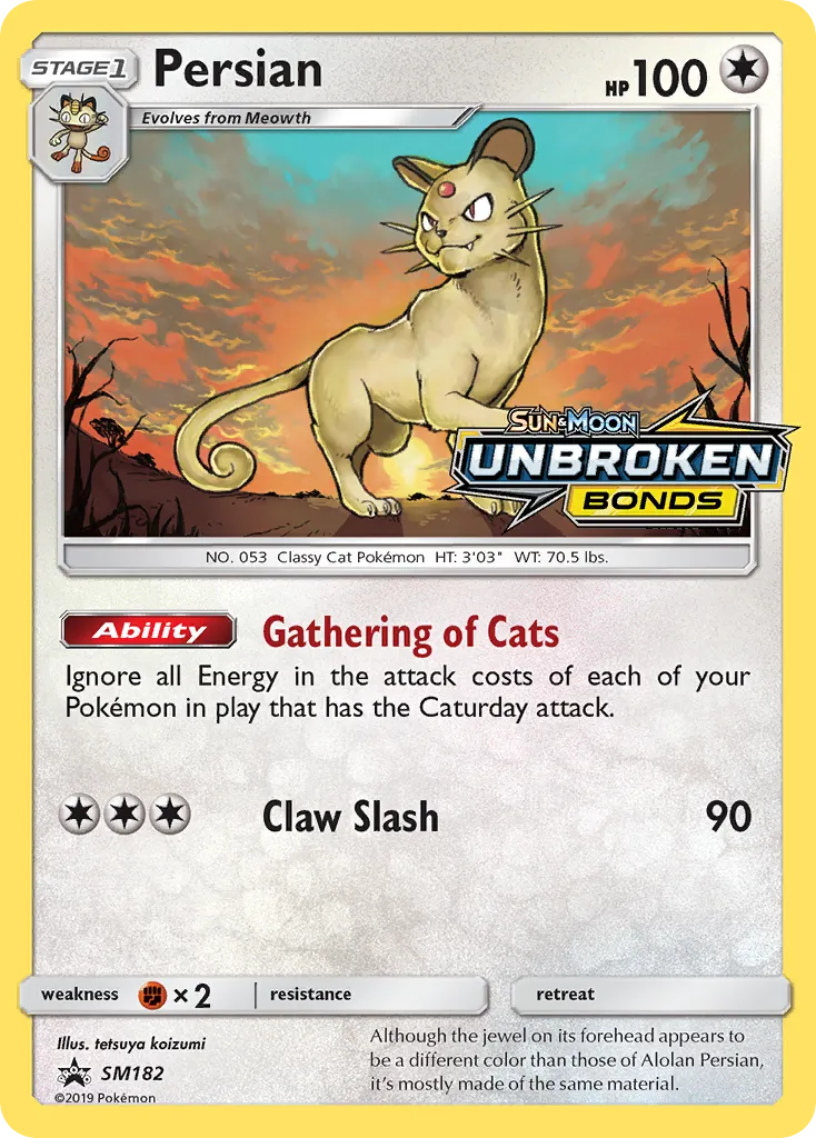 Persian SM182/248 Sol e Lua Promos