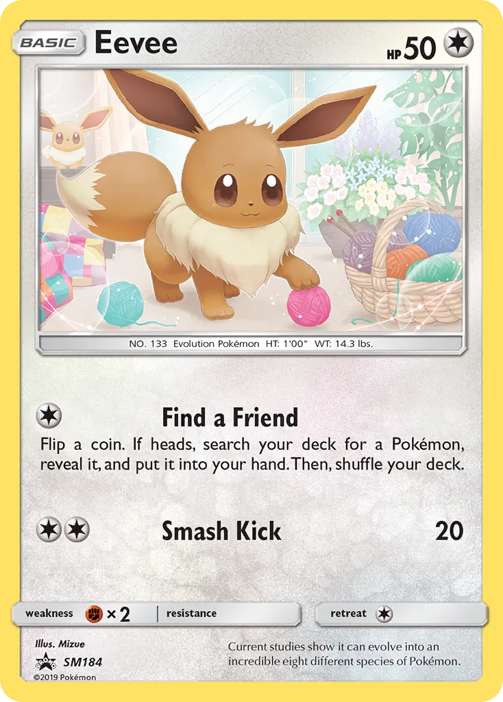 Eevee SM184/248 Sol e Lua Promos